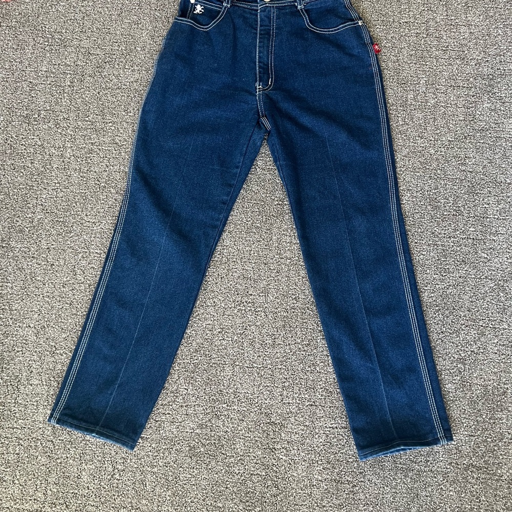 Vintage Braxton Stretch High Waisted Jeans Women’s Size 9 Straight Leg Dark Wash